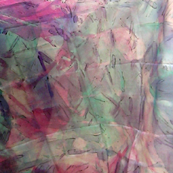 Pintura sobre seda, 2004