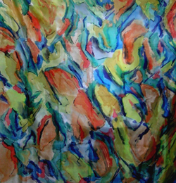 Pintura sobre seda, 2003